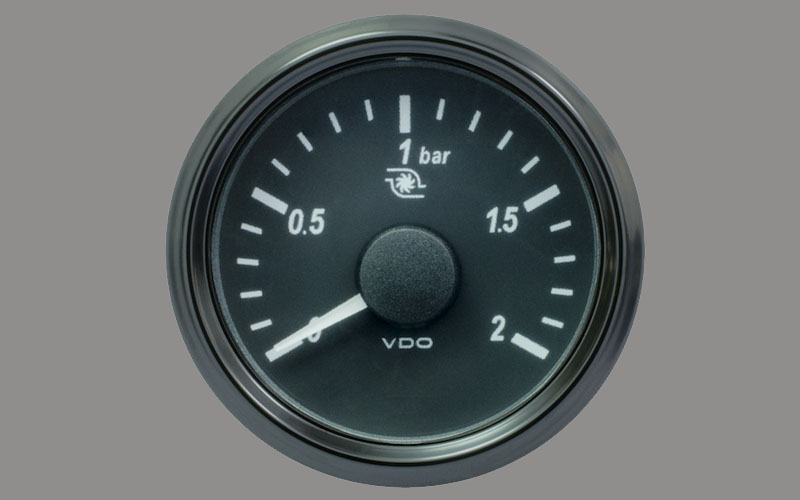 SingleViu Turbo Pressure Gauge 2Bar